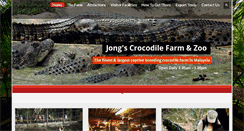 Desktop Screenshot of jongscrocodile.com